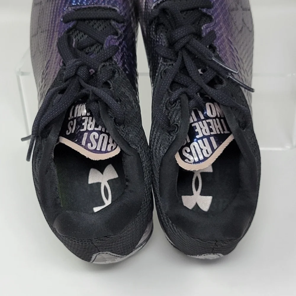 Under Armour Blur Smoke MC Lacrosse Cleats Iridescent 3025123-002 Women Sz 8 New
